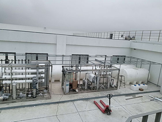 玻璃深加工用超純水設備工作原理
